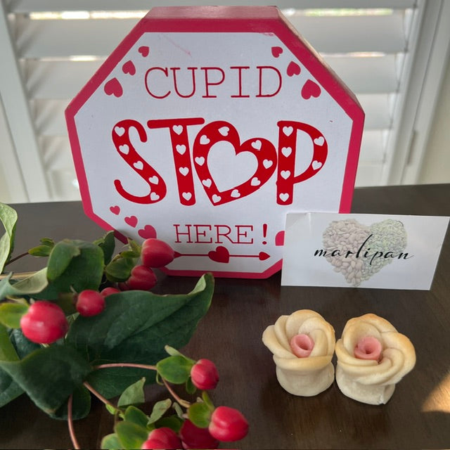 Artisan Almond Marzipan Flowers: Gluten- Free Treats
